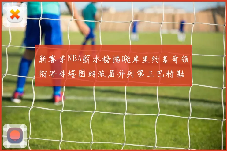 新赛季NBA薪水榜揭晓库里约基奇领衔字母塔图姆浓眉并列第三巴特勒排名第十